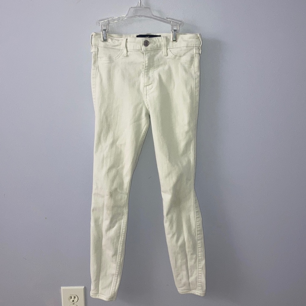 Hollister White Jeggings